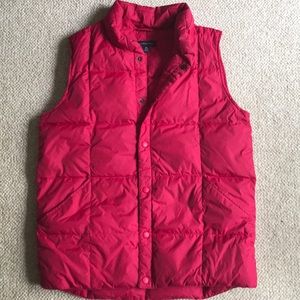 Lands End down vest, never worn without tags